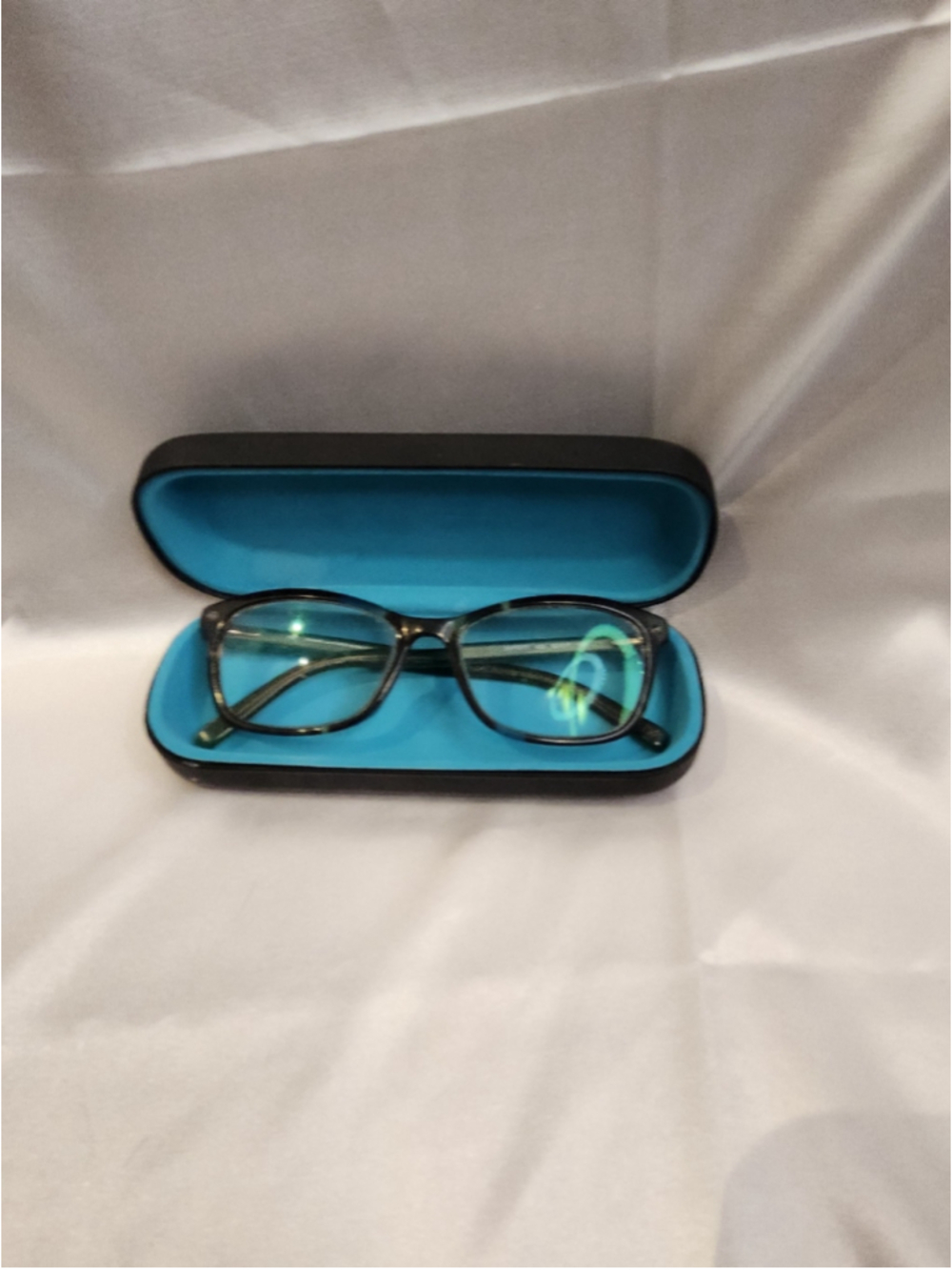 Diane von Furstenberg DVF5073 Eyeglass Frames in Tortoise & Teal - Picture 3 of 8